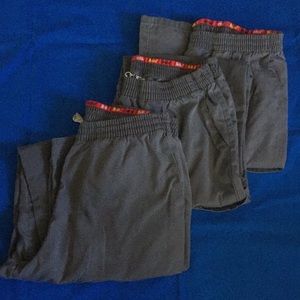 Pewter Cargo Dickies Scrub Pants